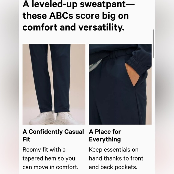 Lululemon ABC Pull-On Pant In Black XL NWOT - Picture 13 of 15